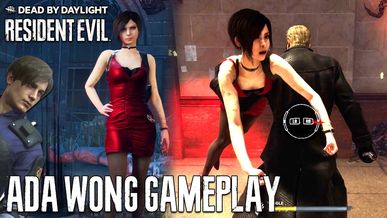 DEAD BY DAYLIGHT - Ada Wong Gameplay & New Perks (PTB) | Resident Evil Project W Chapter