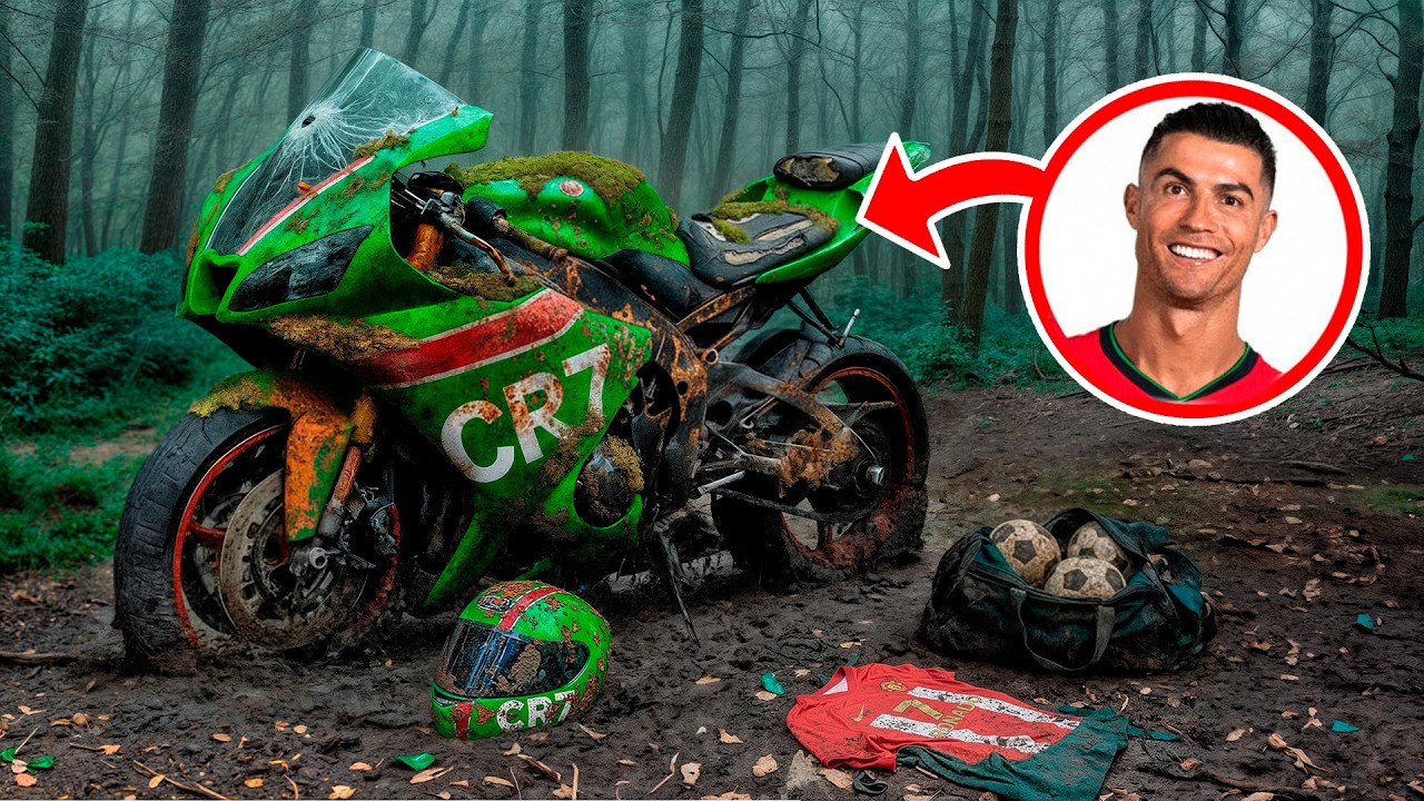 FULLY Restoration RONALDO's Abandoned Motorcycle | Restoring RONALDO's FORGOTTEN Sport Motorbike