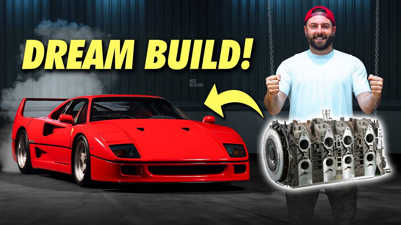 Мы строим ДРИФТ-КАР F40 с РОТОРНЫМ двигателем!