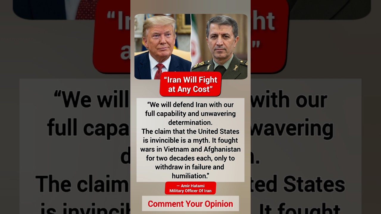 Iranian Former DEFENSE Minister Comments on IRAN'S Defense STRATEGY
