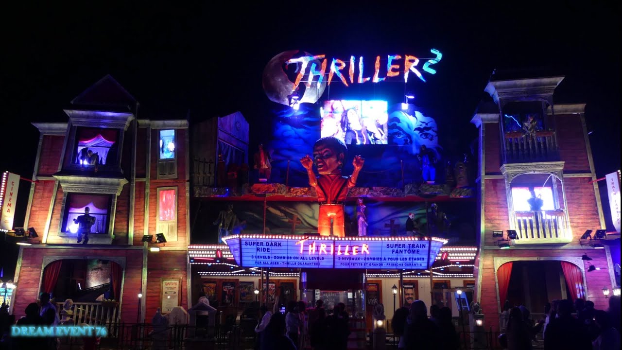 Manège Thriller 2 ( C et fils ), foire saint michel 2024, Le Havre