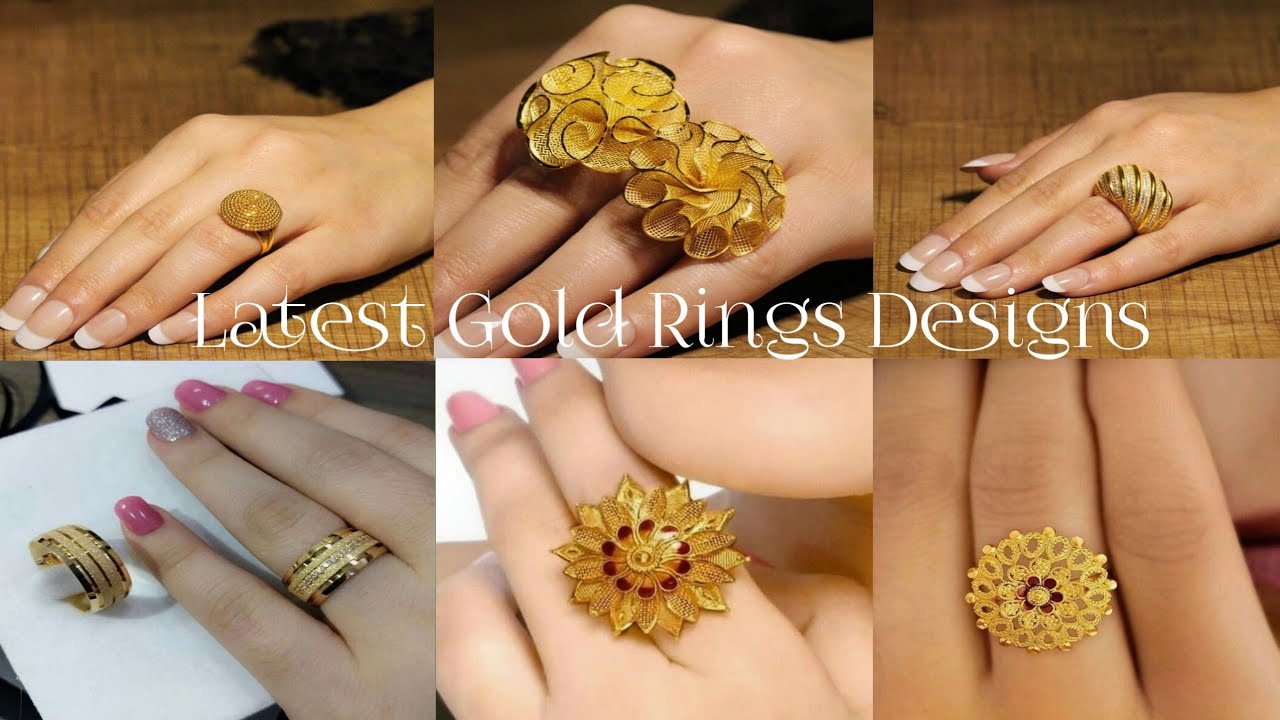 Latest Gold Rings Designs 2022//Latest Light 22k Gold Ring Designs