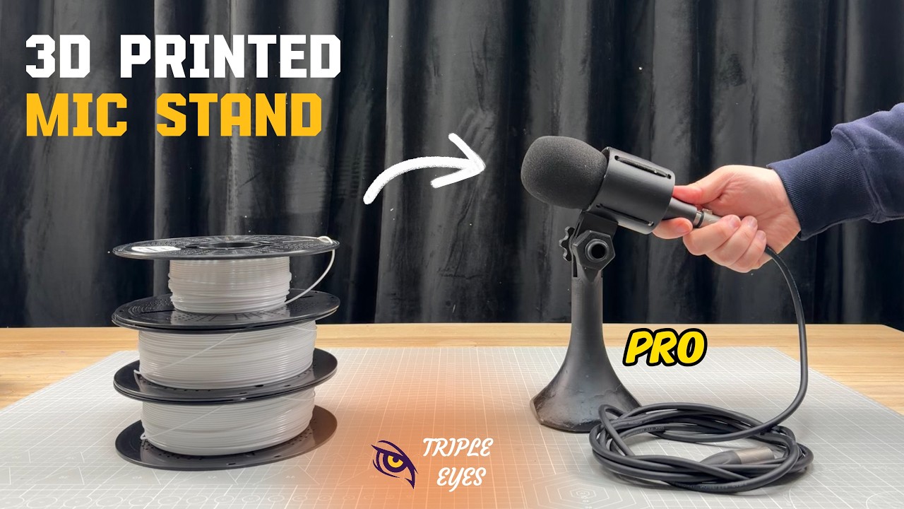 I Build A 100$ Mic Stand For ONLY 2$!