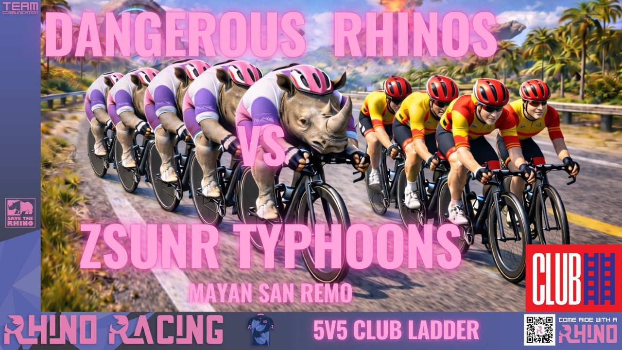 Dangerous Rhinos vs ZSUNR Typhoons | Club Ladder 5v5| Mayan San Remo | 27/02/2026