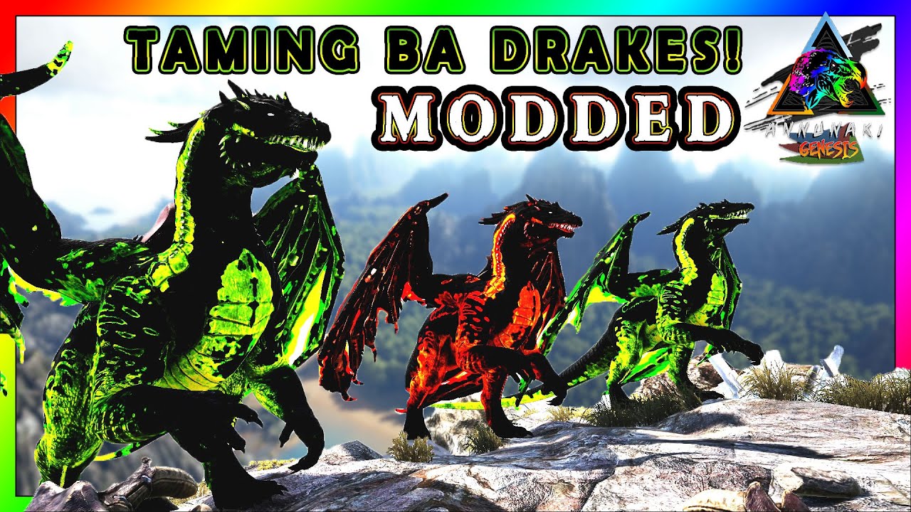 BADASS DRAKE TAMING using DISCOUNT METHODS | ARK Modded Annunaki Genesis - Episode 3
