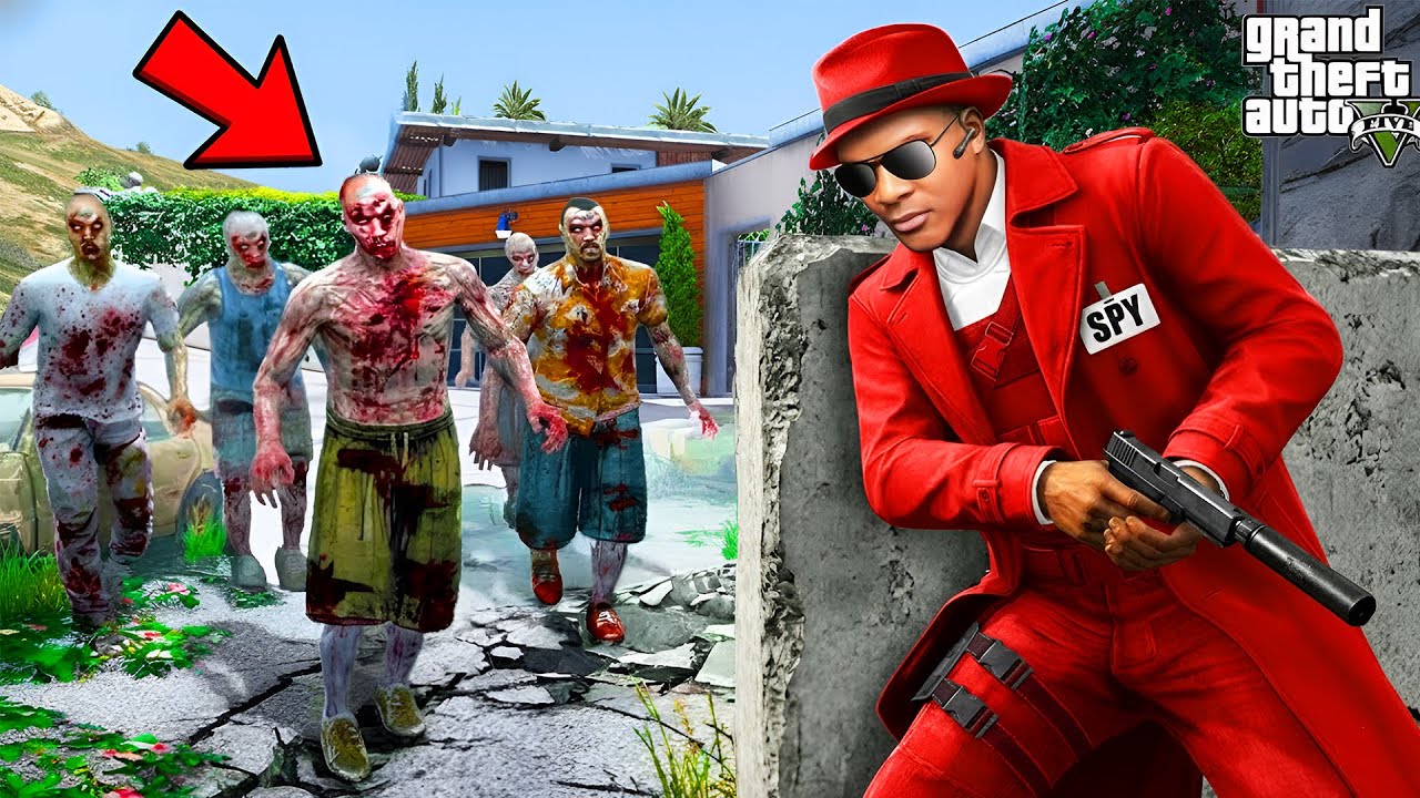 GTA 5 : Zombie In Tamil | Zombie Tamil Gameplay | Franklin Video | Zombie Attack In Tamil | Gta V