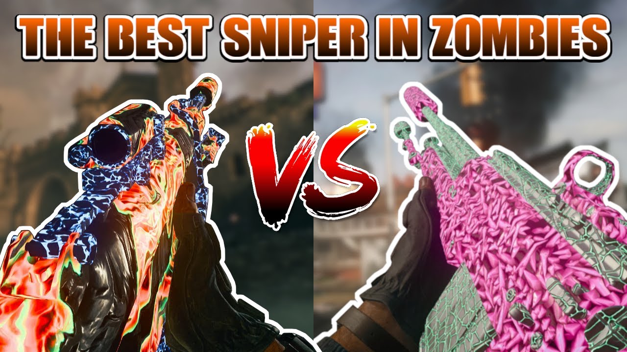 The BEST Sniper In Black Ops 6 Zombies (AMR Mod 4 vs. LR 762)