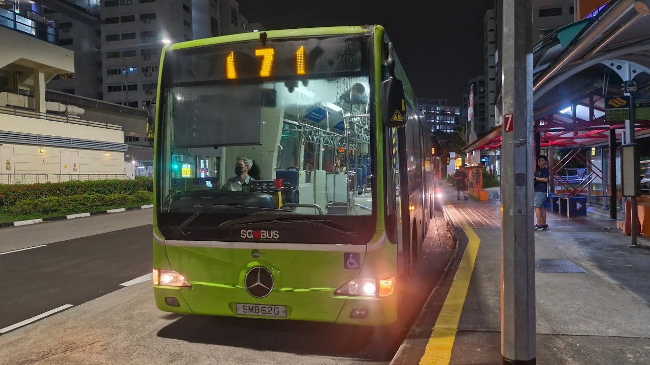 (Last Bus)Tower Transit Bus Service 171 Mercedes-Benz OC500LE Batch 1 SMB62G