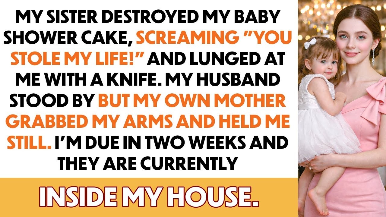 My Sister Destroyed My Baby Shower Cake, Screaming You Stole My Life! Then Tried To Attck Me...