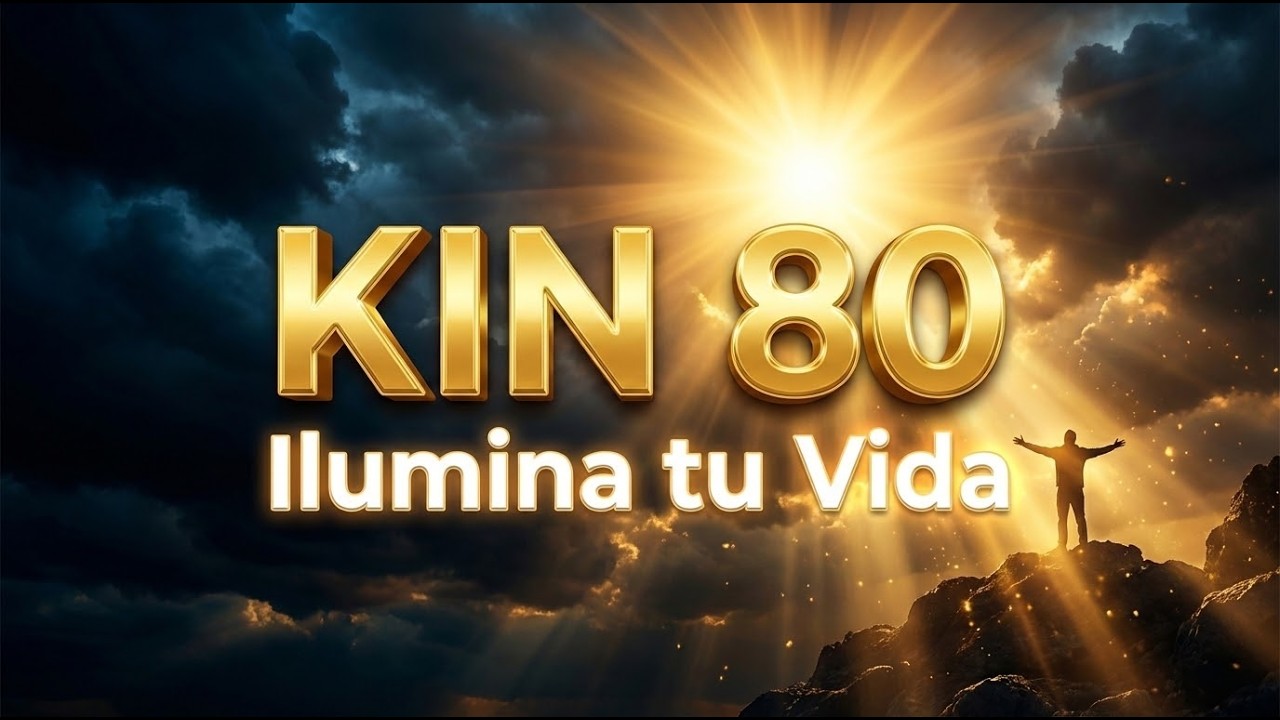 ¡Brilla en el Caos! ☀️ KIN 80: Sol Lunar Amarillo | Música para Iluminar