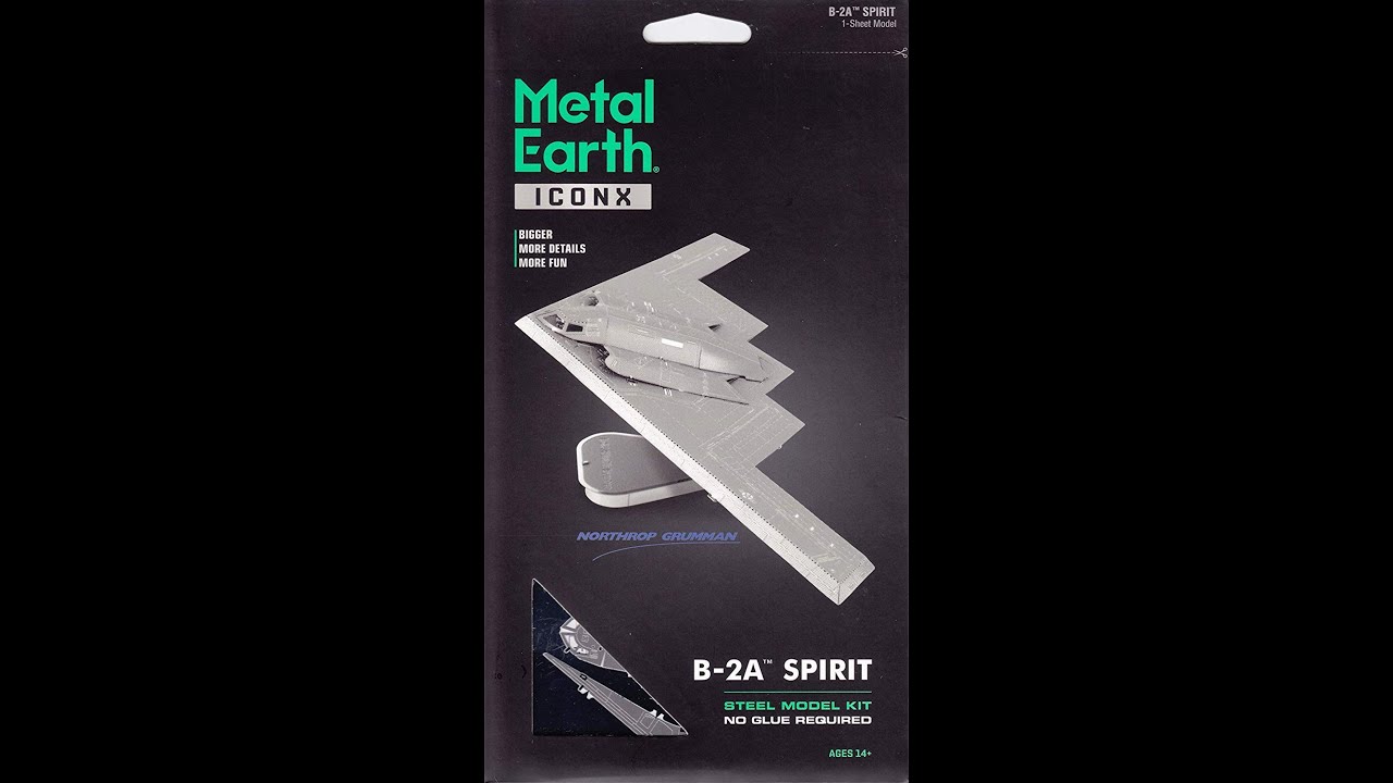Metal Earth - B-2A Spirit