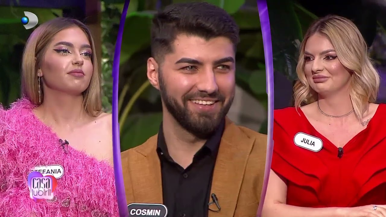 Casa Iubirii - Stefania, usor deranjata de atitudinea lui Cosmin in interactiunea cu Julia...