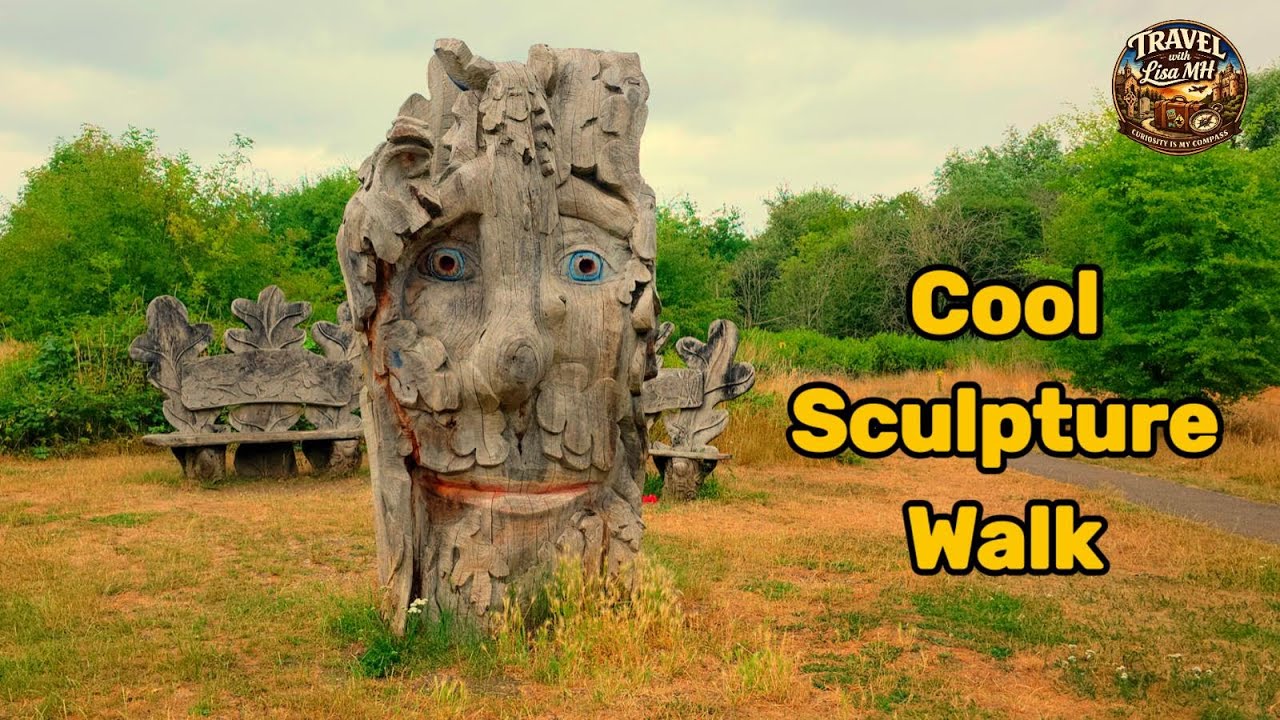 Walking River Lee Country Park: Sculptures, Canals & Nature