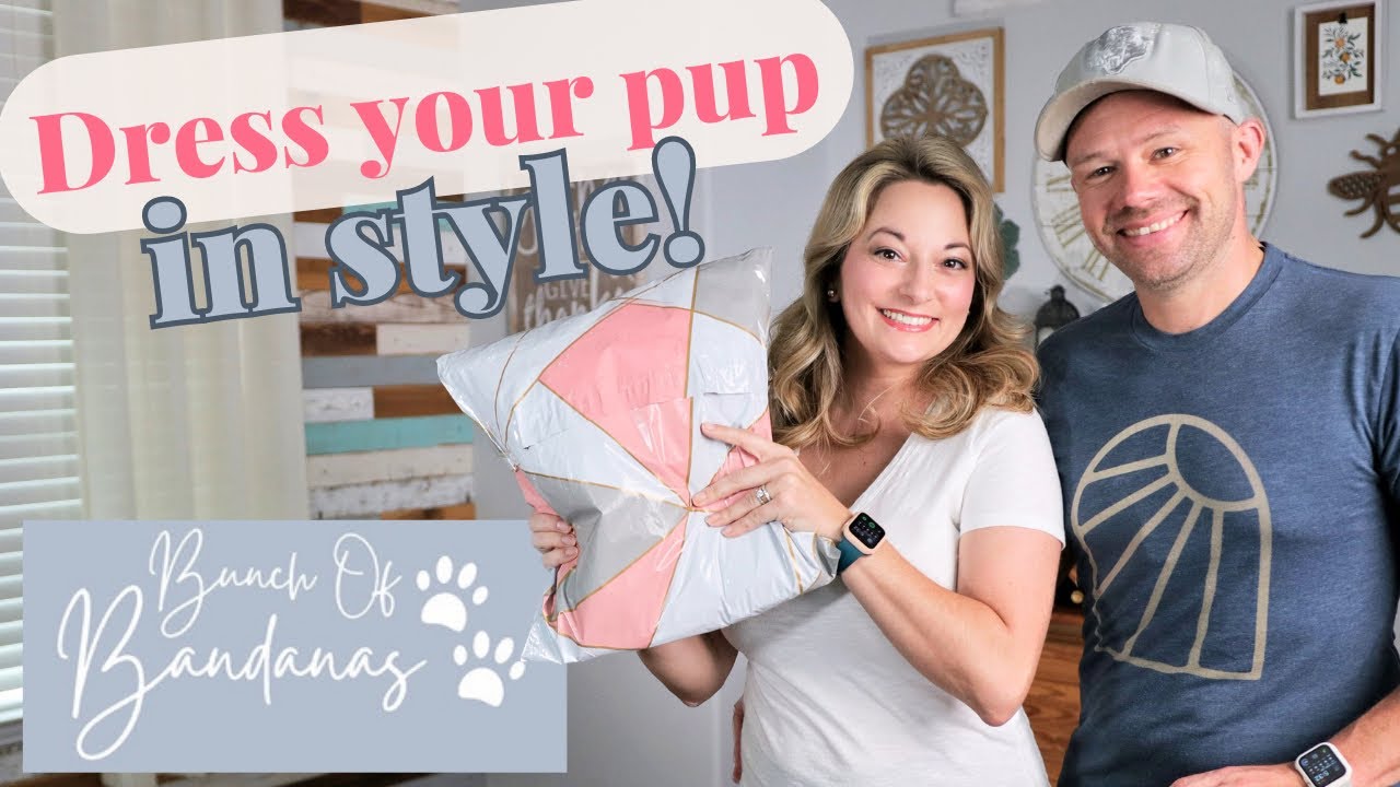 🤍NEW BOX🤍 Stylish Dog Accessories: Bunch of Bandanas Review