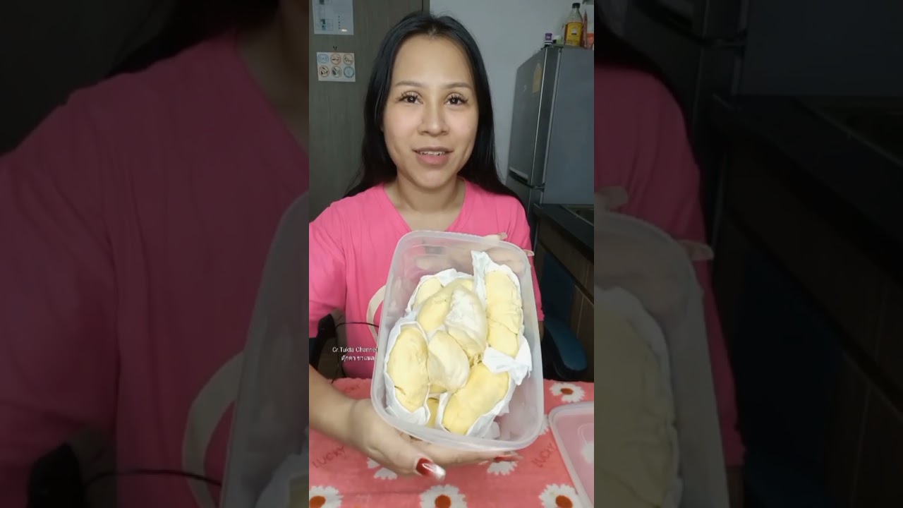 ทุเรียนหมอนทอง ไซส์มินิ จันทบุรี หอม หวาน มัน เปลือกบาง เม็ดเล็ก เยอะขนาดนี้กินยังไงให้เหลือ🤤🤤