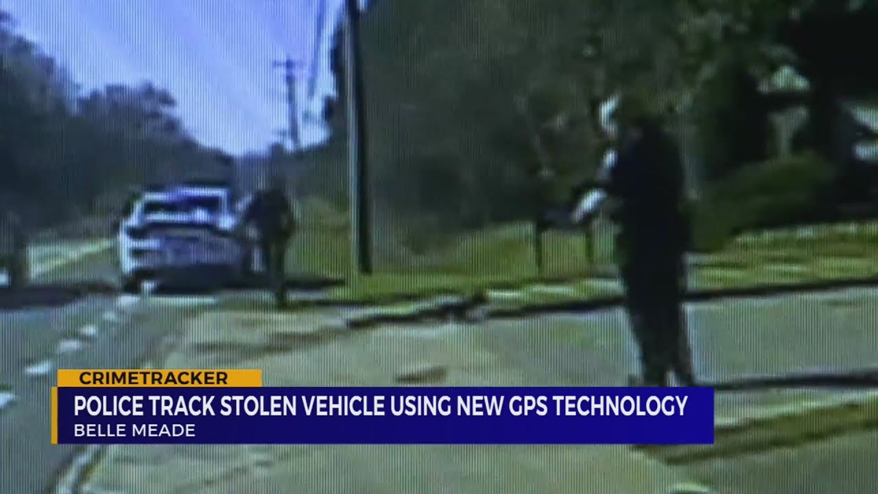 Police track stolen vehicle using new GPS technology