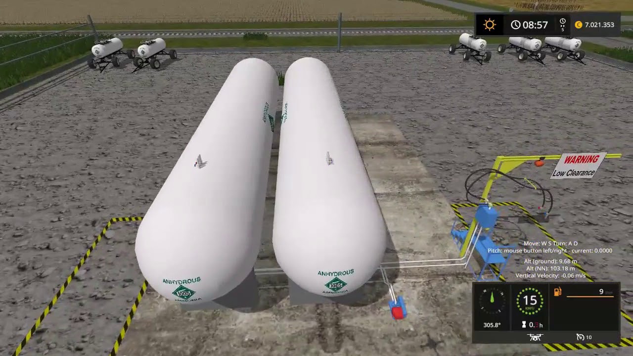 Farming Simulator 2017 / Missouri Mississippi Ohio river basin v4.0 / exploring the map