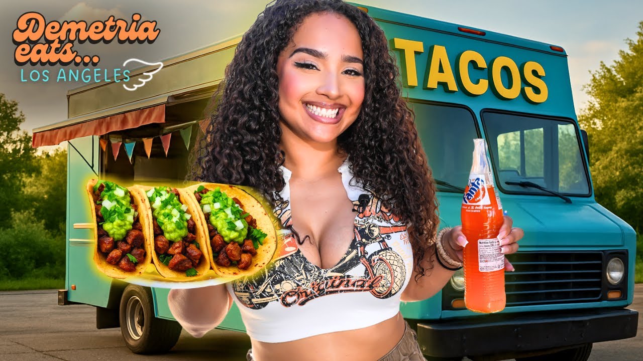 Я попробовал лучшие тако в Лос-Анджелесе 🌮 Честный отзыв | Demetria Eats