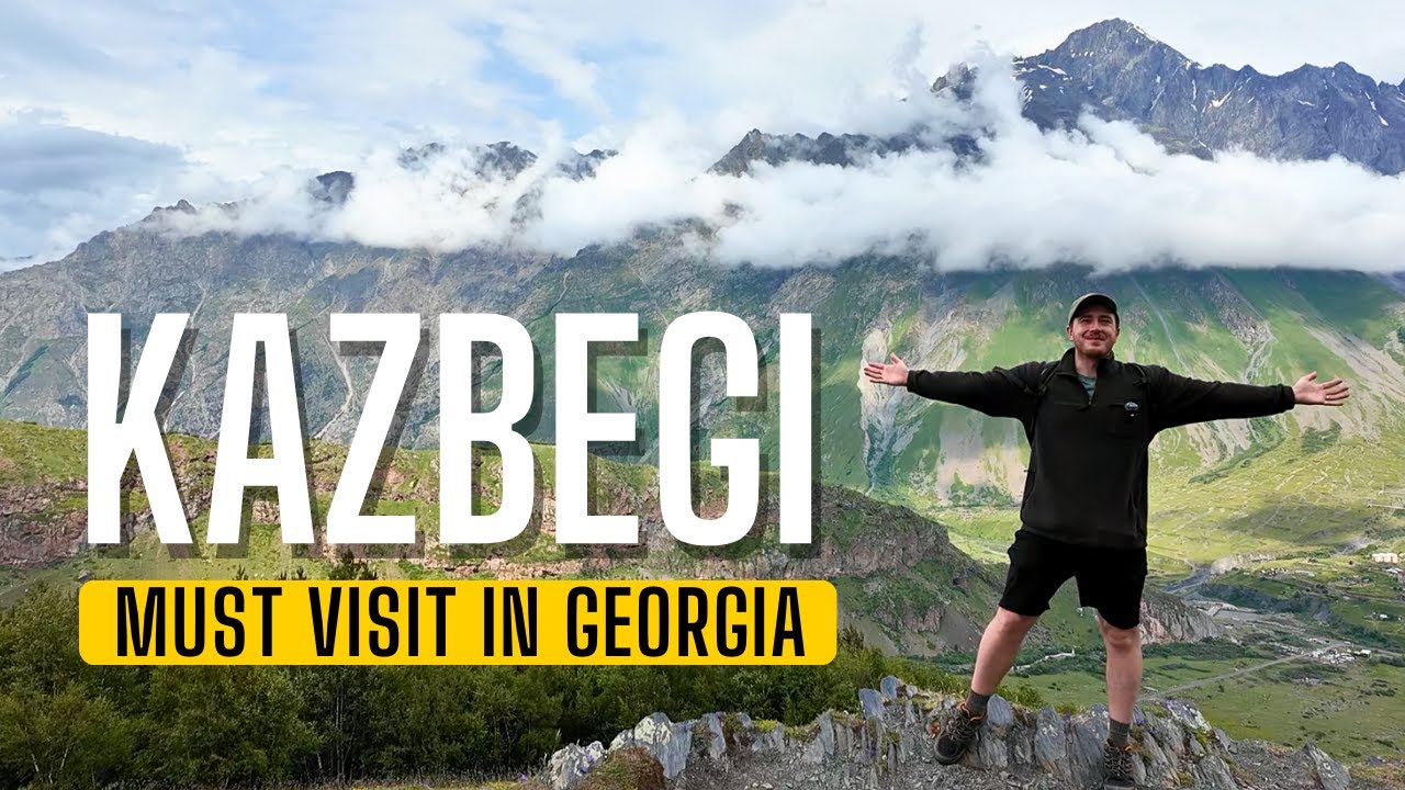 Kazbegi, Georgia 🇬🇪 | Epic Hike to Trinity Church & Local Food in Stepantsminda