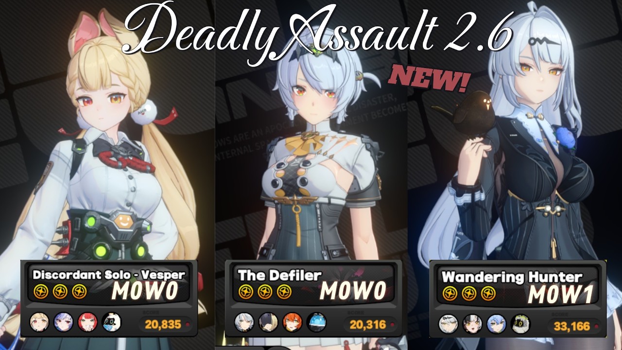 NEW BOSS! NEW Deadly Assault Reset! Alice , Obol Squad , Yixuan | Zenless Zone Zero 2.6