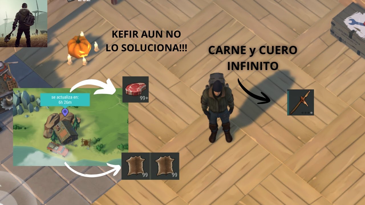 CARNE Y CUERFO INFINITO LAST DAY ON EARTH 2026 FUNCIONANDO