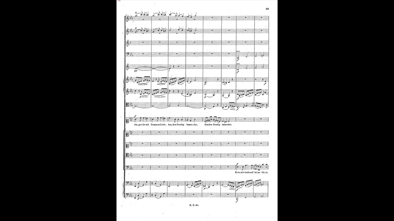 Mendelssohn - 3 Hymns, Op.96