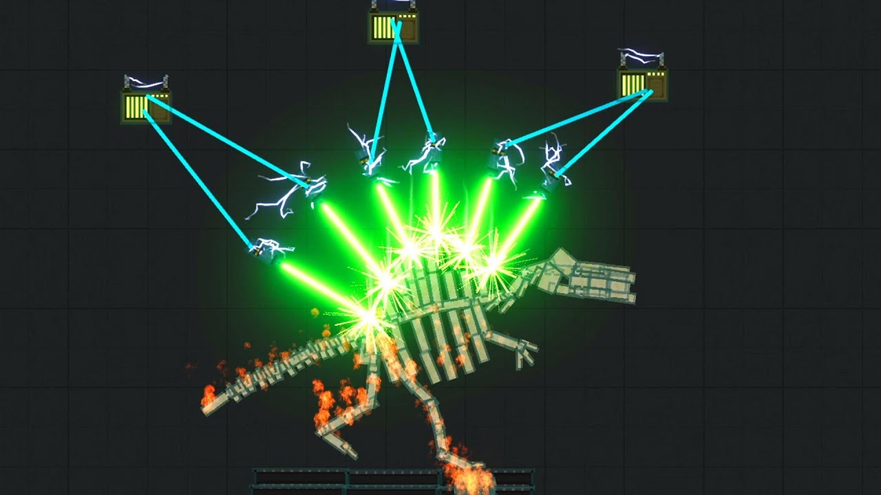 I Accidentally Created A Zombie Dinosaur And This Happened in People Playground