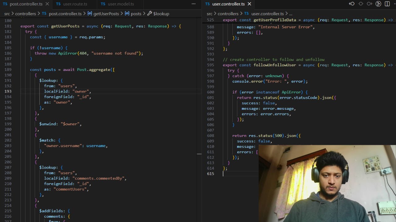 🔴 Day 10 of Building A Fullstack Social Media Application With MERN stack using Typescript