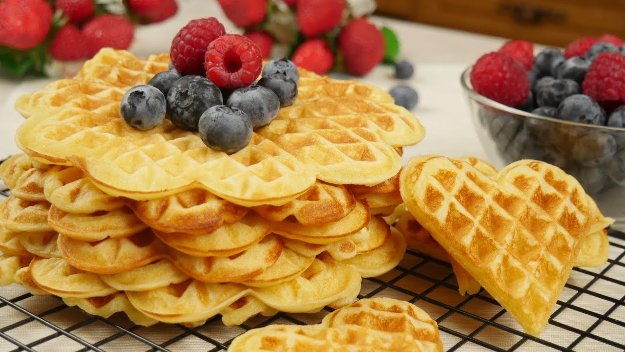 Waffeln backen | Quarkwaffeln Rezept | Mein Lieblingsrezept