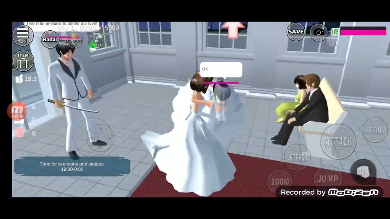 sakura school simulator'de nasıl evlenilir?