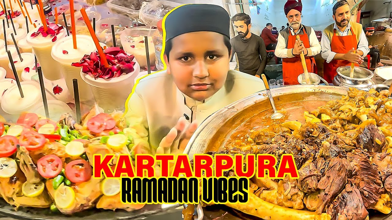 SEHRI AT KARTARPURA FOOD STREET RAWALPINDI | RAMADAN VIBES