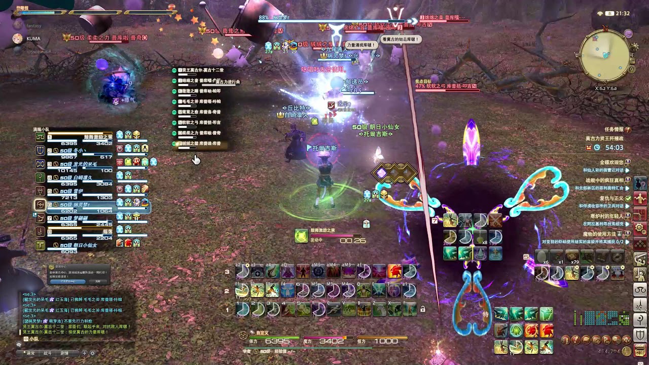 最終幻想XIV FF14 莫古力賢王殲極戰 學者視角