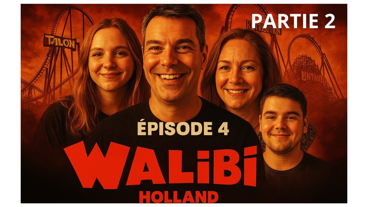 Vlog Walibi Holland (part 2) 4K VF