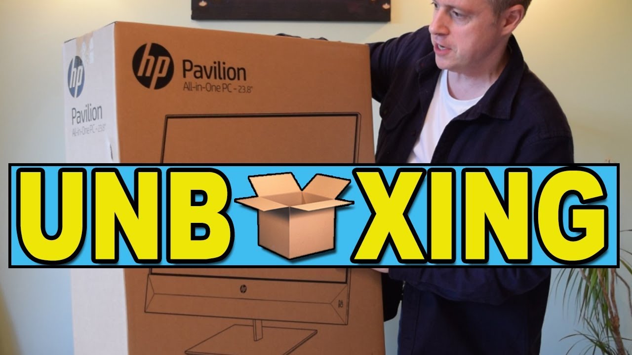 Unboxing and Setup of HP Pavilion All-In-One PC 24-XA1007NA 23.8 AMD RYZEN 5