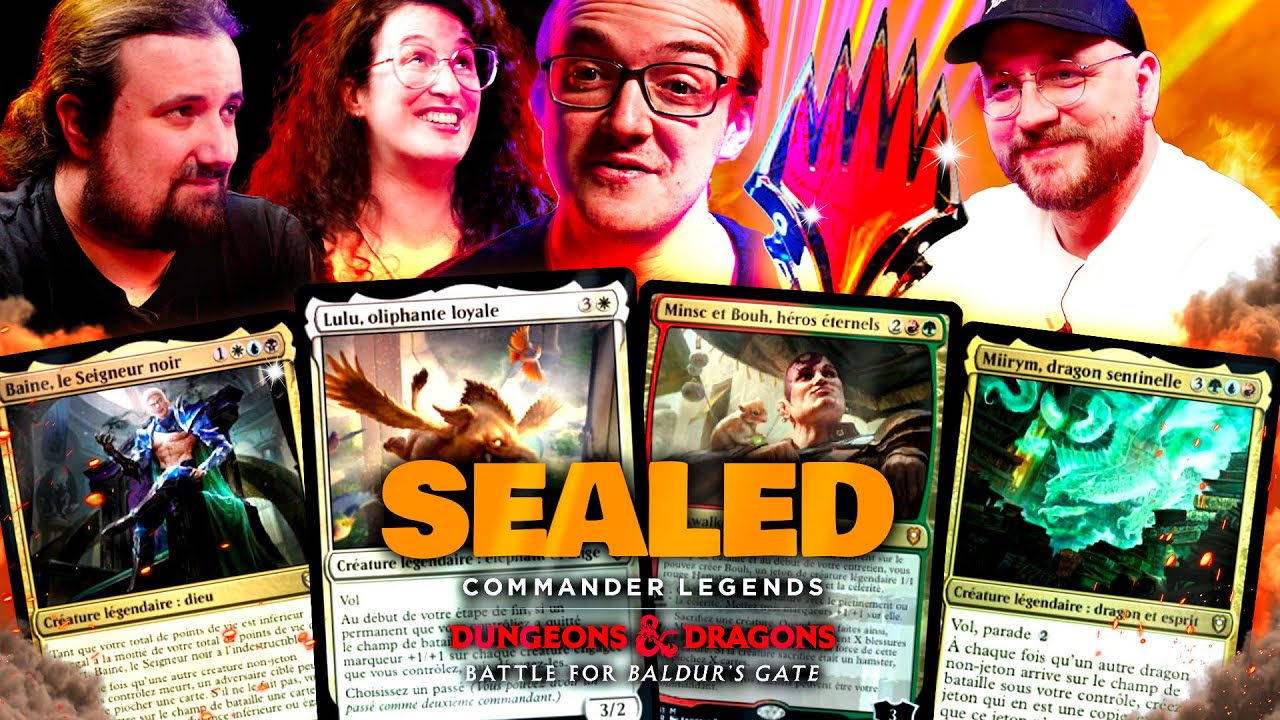 On met le paquet (scellé) avec J.-E. Depraz (champion du monde de Magic) - Commander multi fr