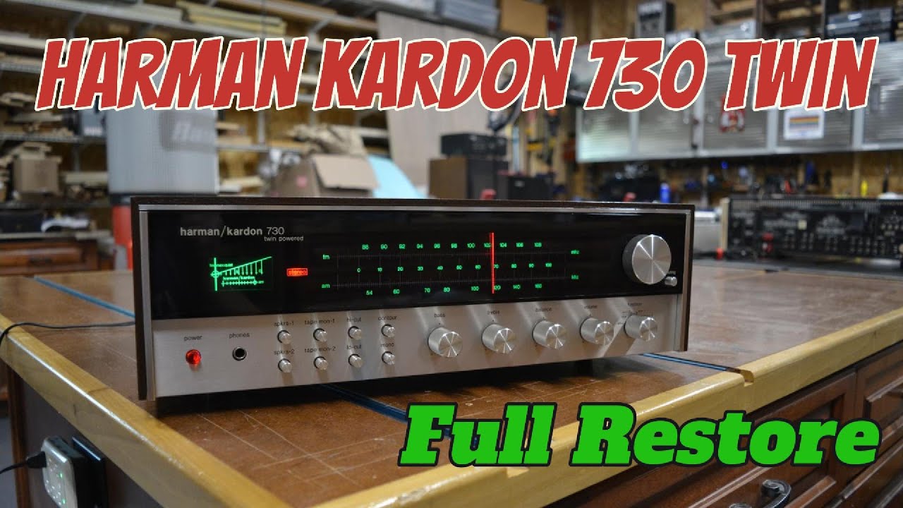 Восстановление Harman Kardon 730 Twin | Ремонт и реставрация винтажных стереоресиверов