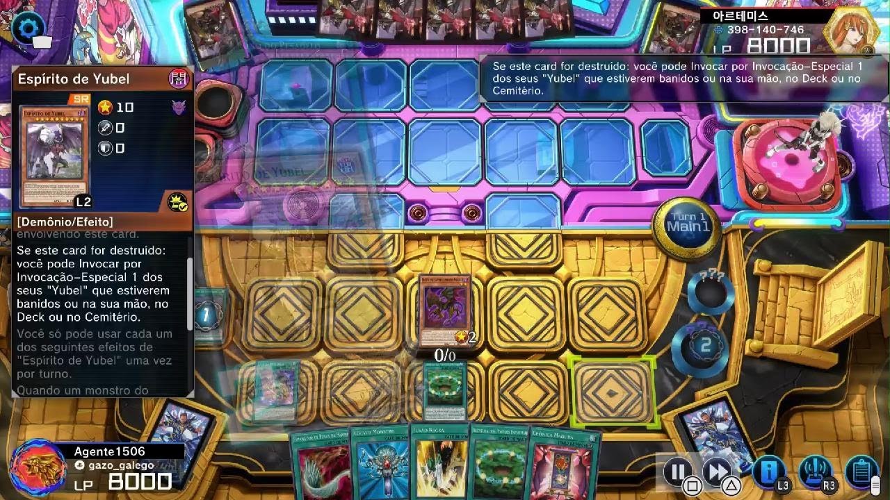 Yu-Gi-Oh! Master Duel   Deck da yubel