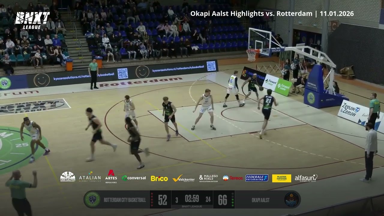 Okapi Aalst Highlights vs  Rotterdam  11 01 2026