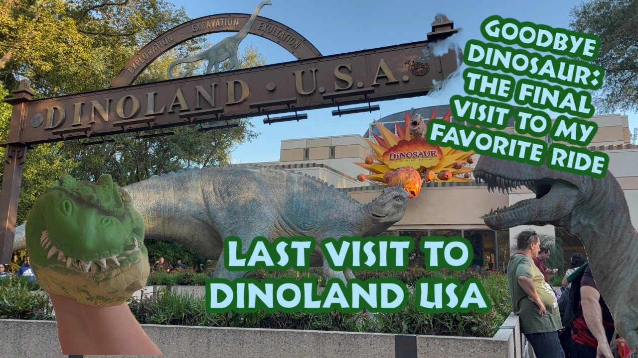 DINOSAUR: Saying Farewell to My Favorite Ride at Animal Kingdom | Full Ride-Through and Queue
