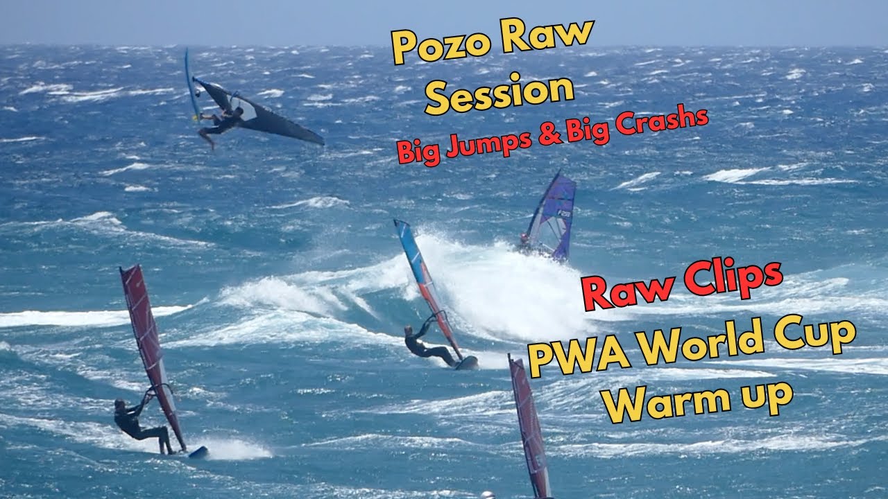 Busy Pozo Warm Up for Windsurf World Cup - Campello, Dunkerbeck & More