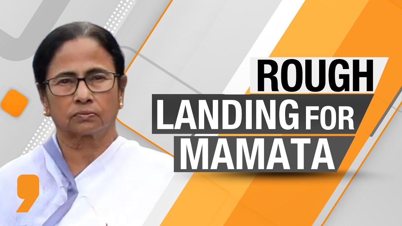 Mamata Banerjee injured in rough chopper landing | News9