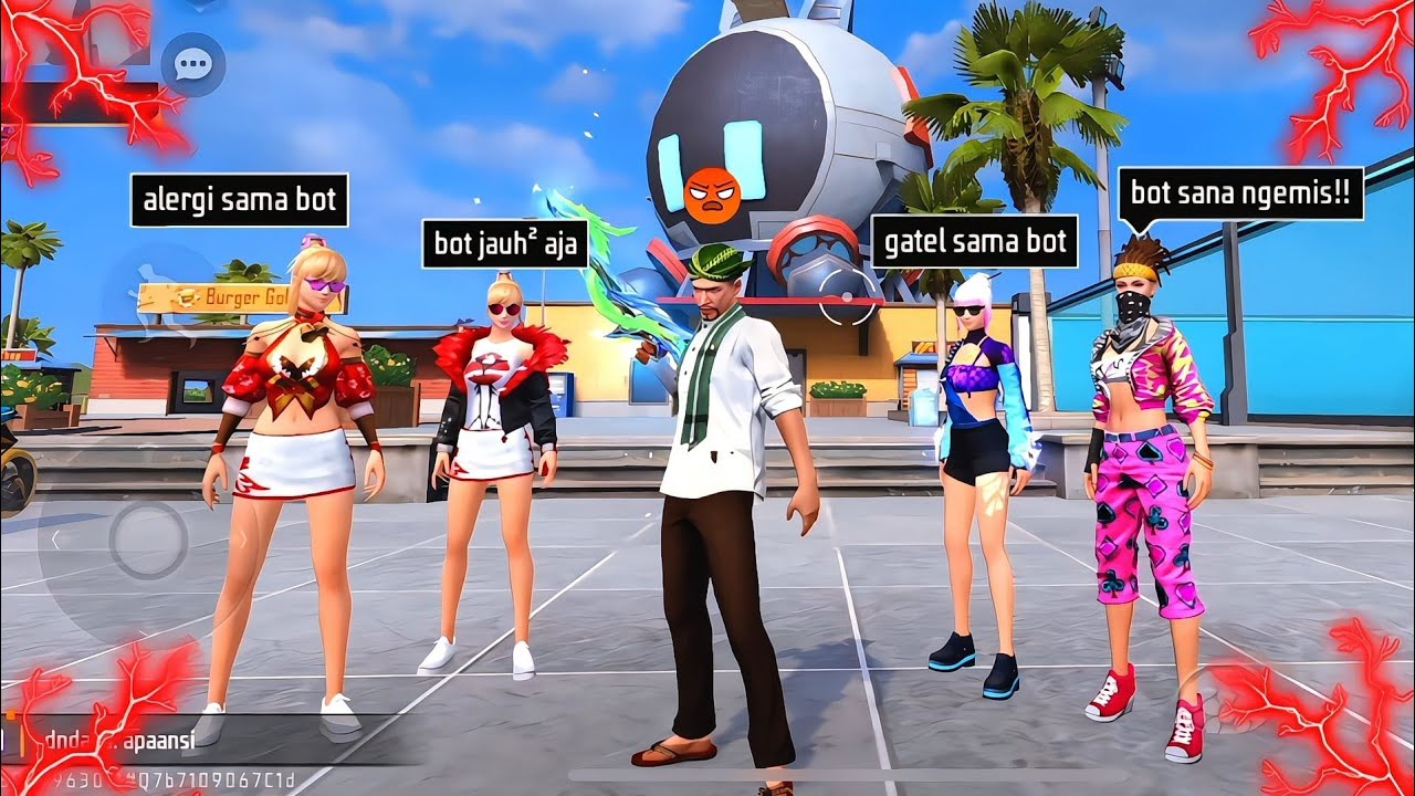 PRANK SOCIAL ISLAND KASIH PAHAM CEWE MATRE SOK SULTAN YANG  MANDANG AKUN!! AUTO KELUARIN EMOTE 36JT🔥