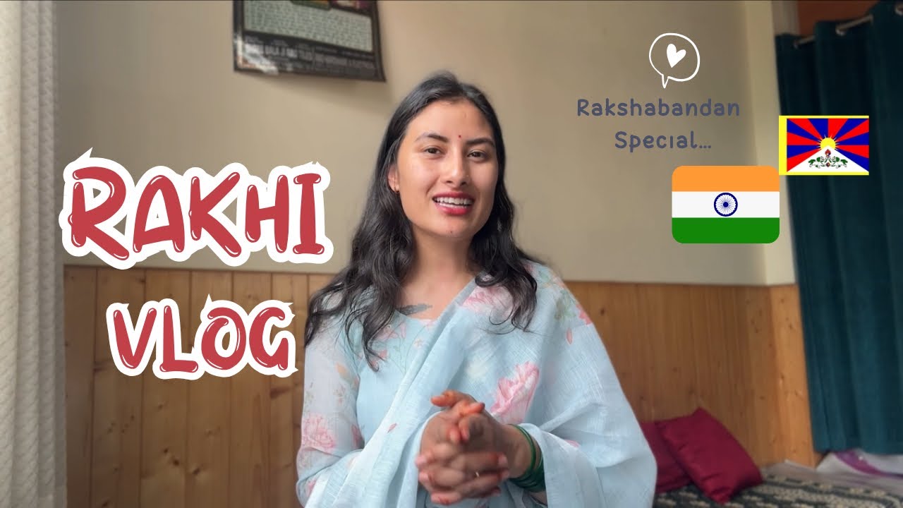 Raksha Bandan 🎀💕 #indian #tibetan #vlogger @simplydeepika1539 