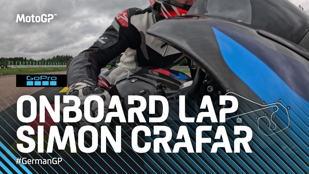Going with the flow in Sachsenring 🌀 | GoPro Lap with Simon Crafar