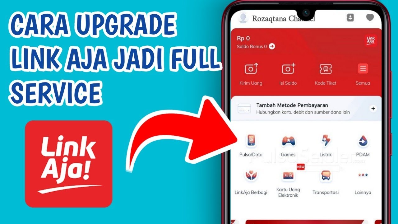 Cara Upgrade LINK AJA Ke Full Service