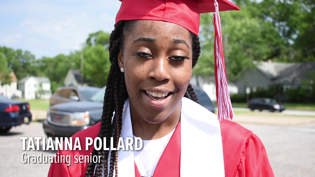 Muskegon Big Reds celebrate class of 2020 with parade