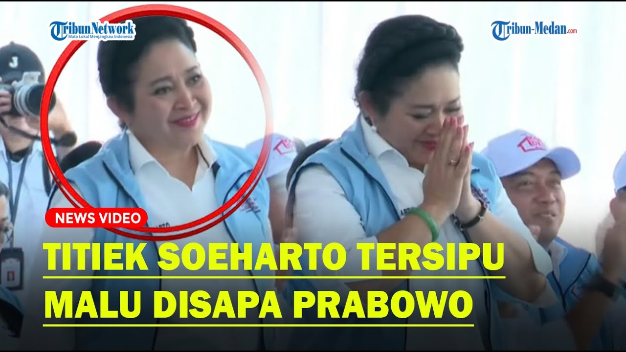 MOMEN Prabowo Sapa Titiek Soeharto saat Luncurkan Koperasi Desa Merah Putih: Ada Apa Nih❓