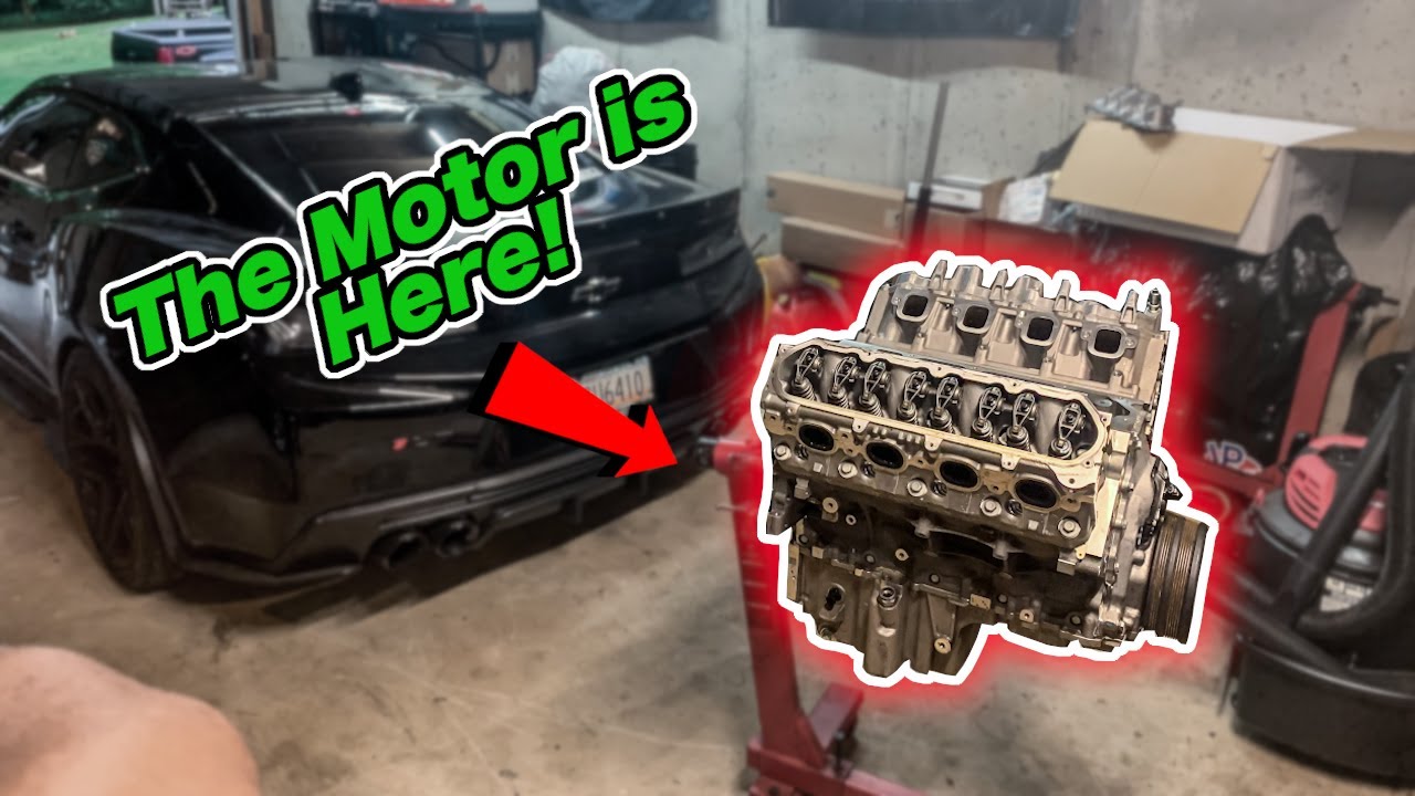 Picking Up My New LT1 Motor