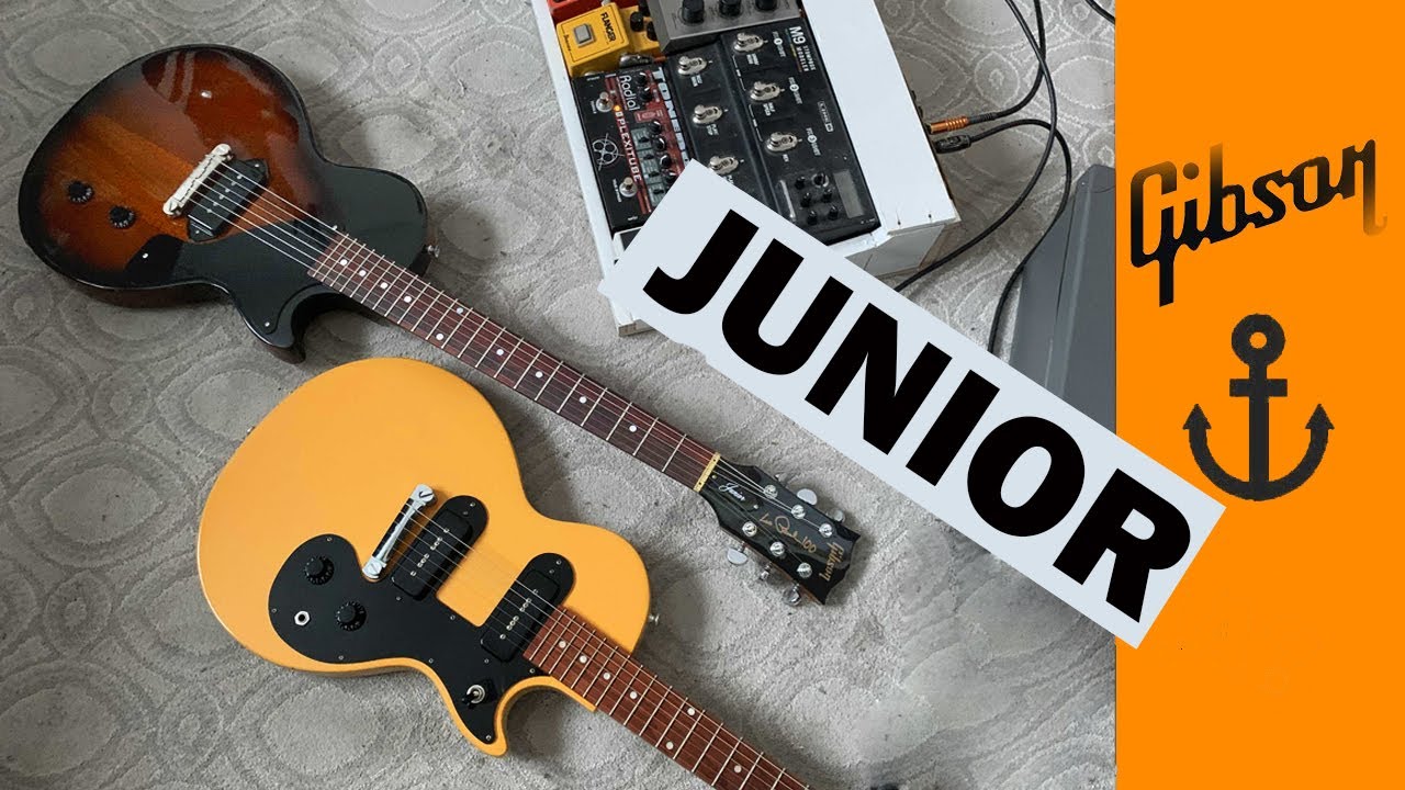 Культовая скучная электрогитара Gibson les paul junior