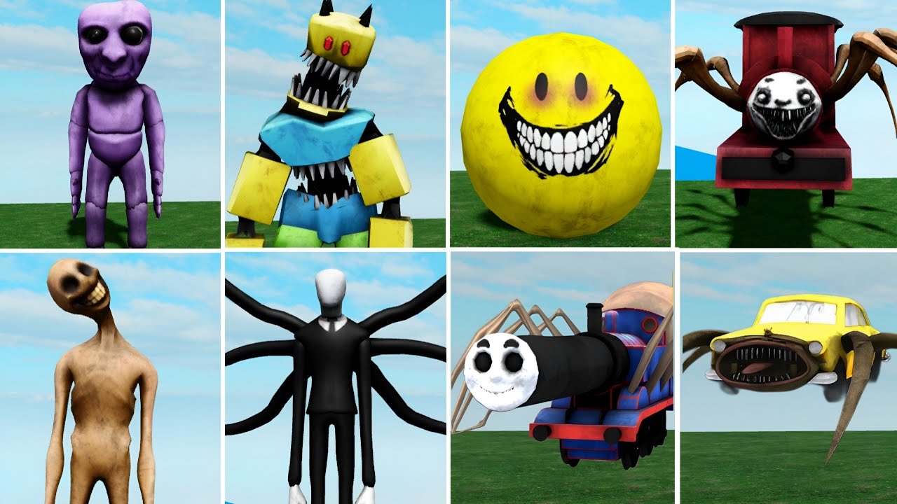 SCP MORPH Spider Train Update - How To Get All 7 Scp Morphs In SCP MORPH | Roblox Update 